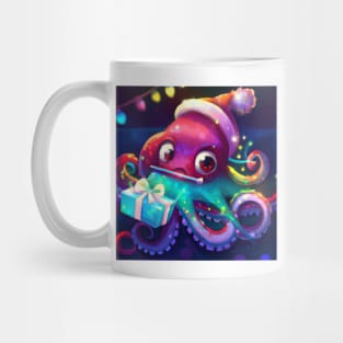 Cute Octopus Drawing Mug